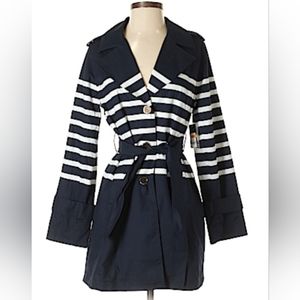 Crown & Ivy Cotton Trench Coat Size S